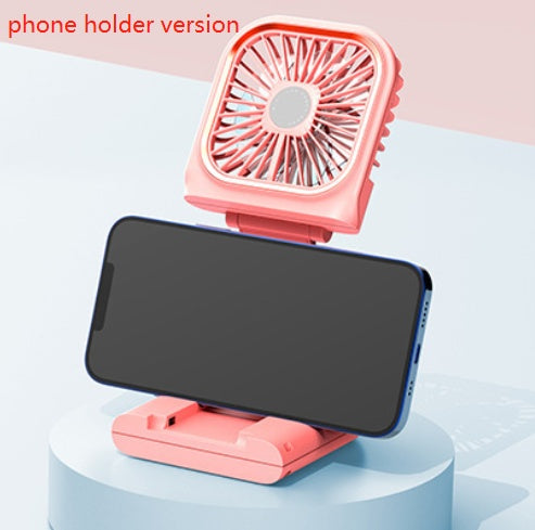 Portable Neck Fan – USB Rechargeable, Hands-Free, Dual Head, Foldable Mini Air Cooler for Summer